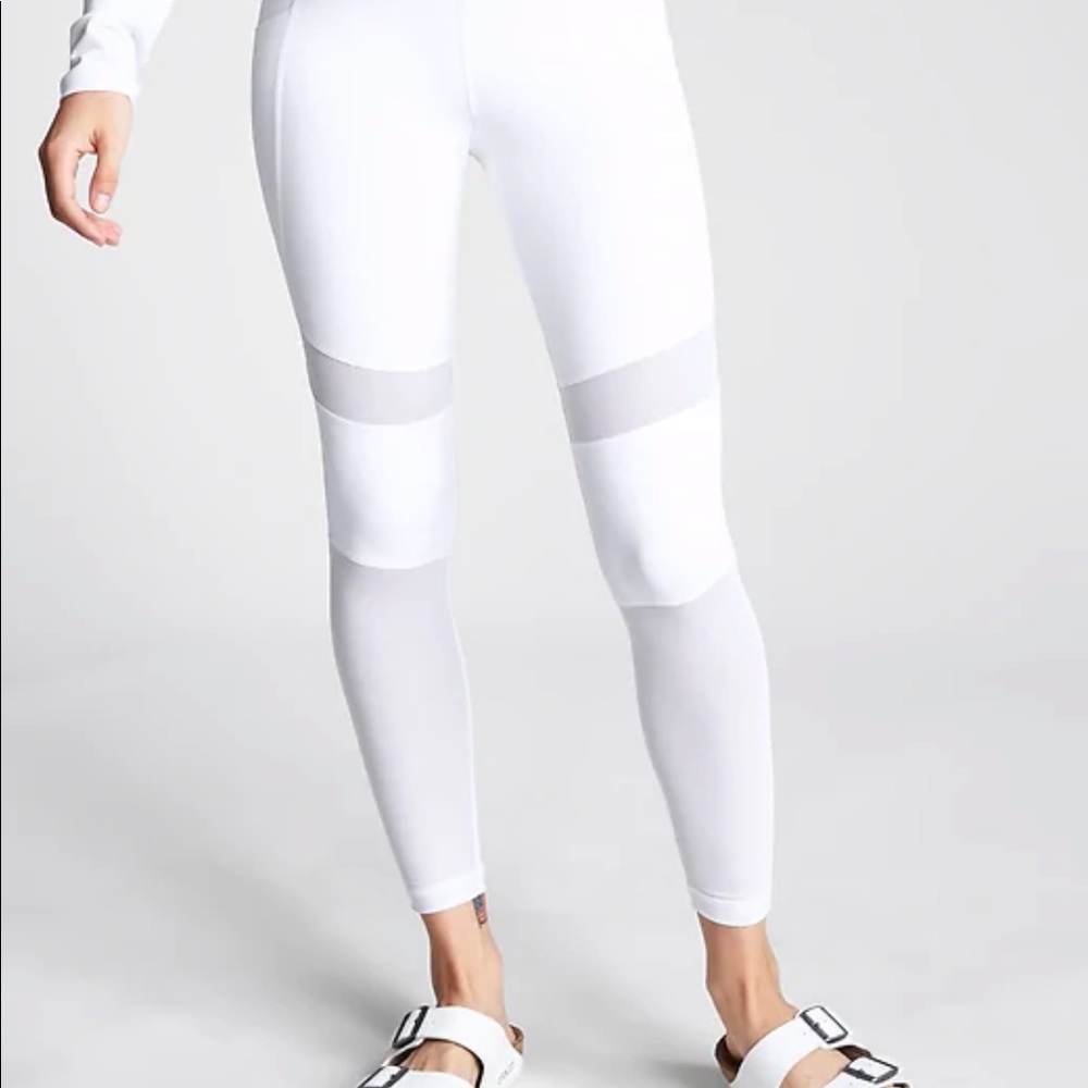 Athleta Mesh Leggings - two pairs - Med